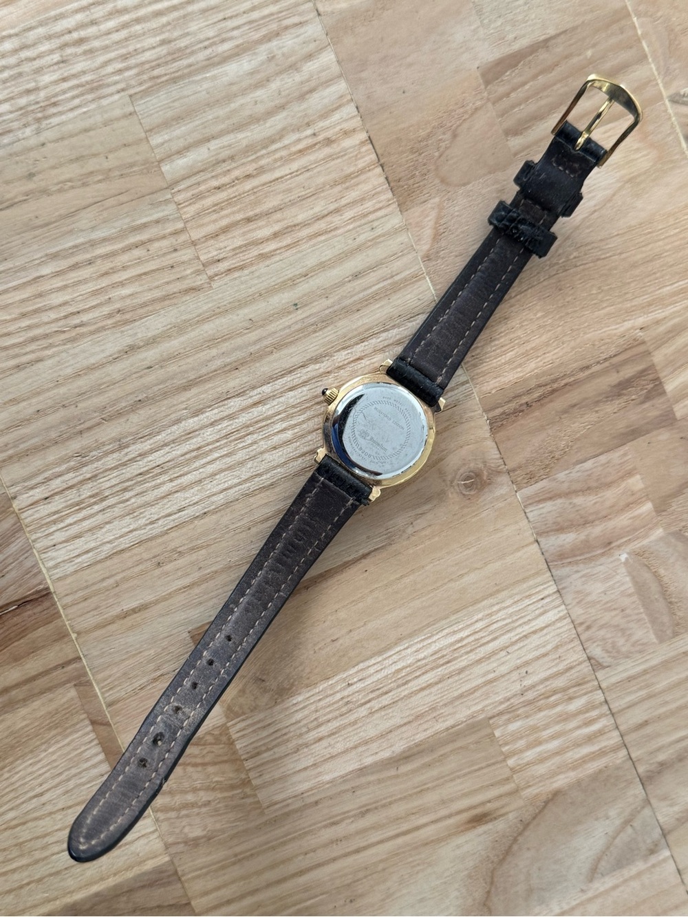 Hamilton Registered Edition Vintage Rare Ladies Watch White Dial Hold Case - Picture 10 of 13